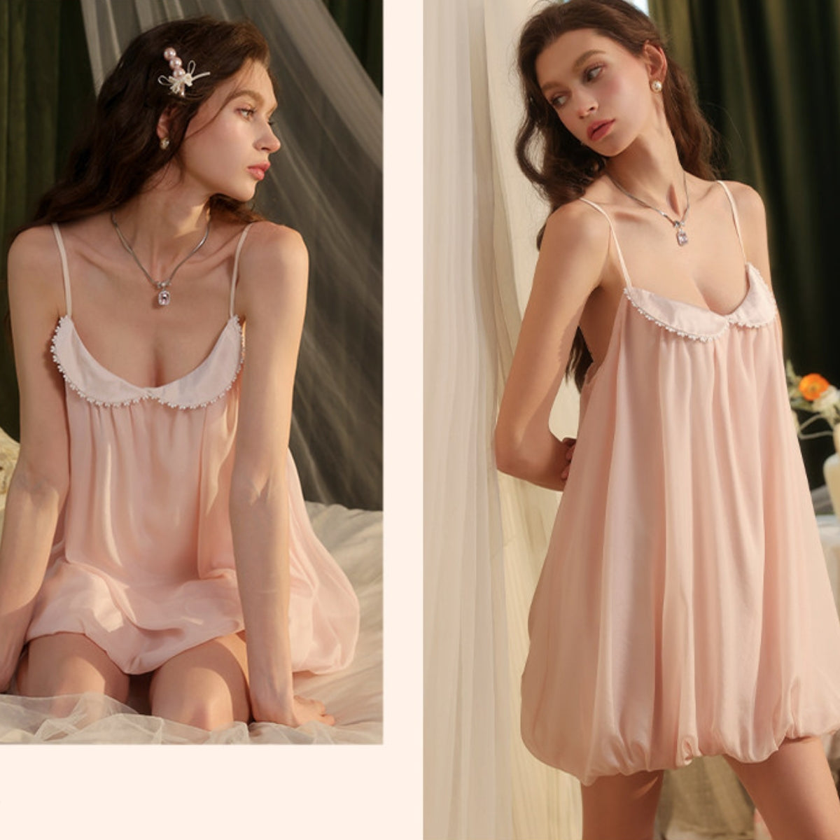 Kay satin slip