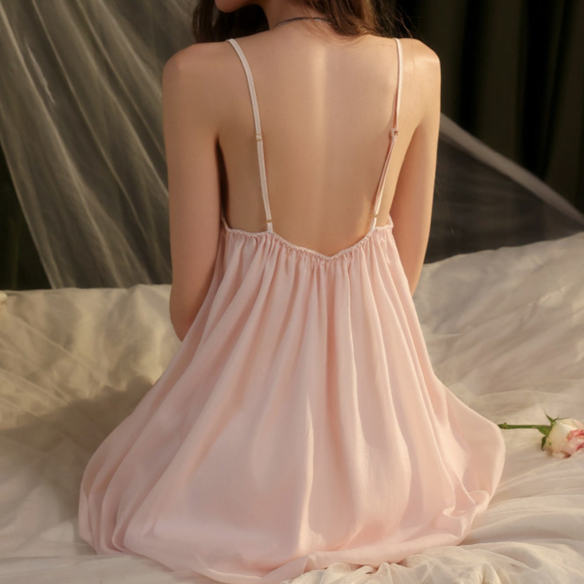 Kay satin slip