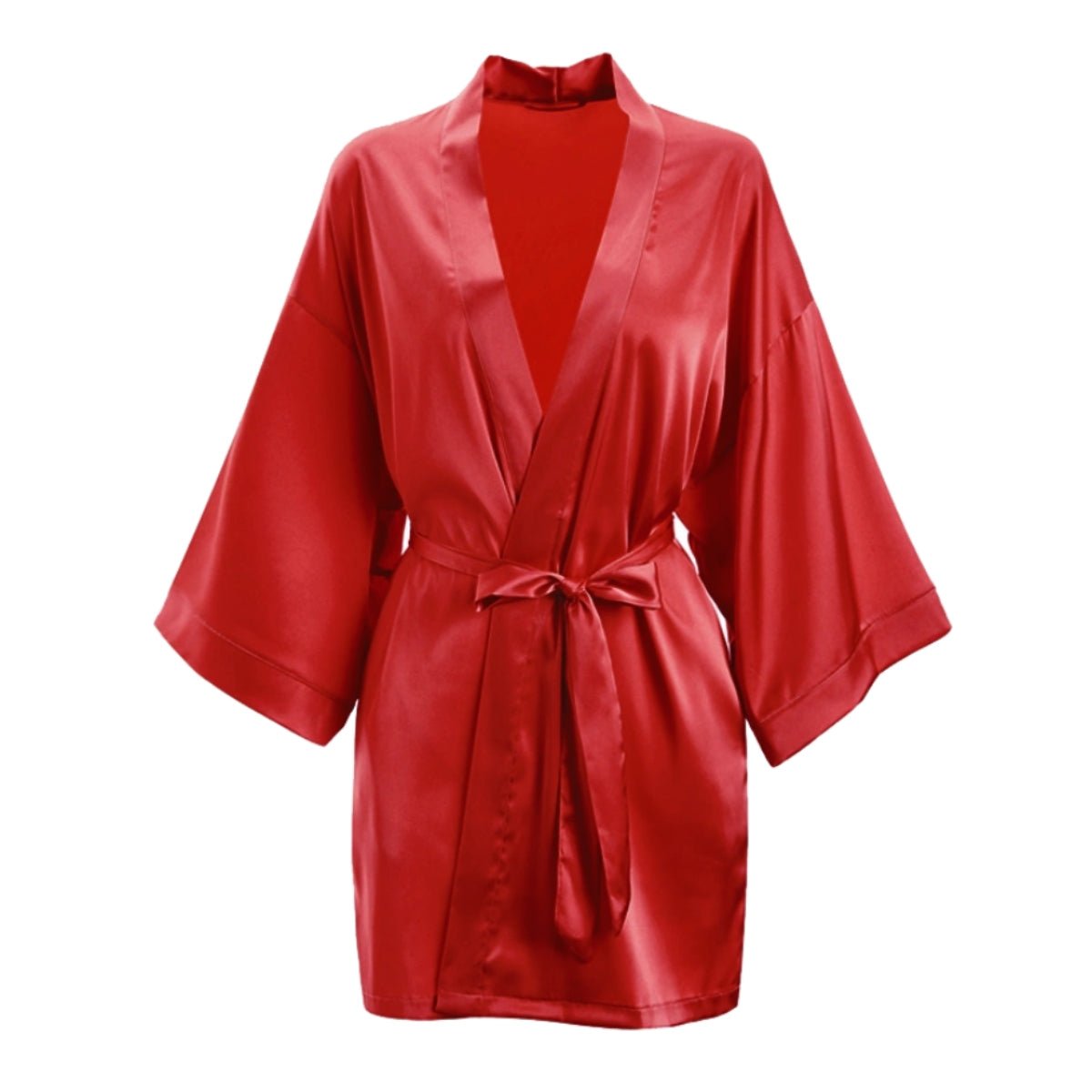 Ariel satin robe LOVEFREYA Free size Red Intimates