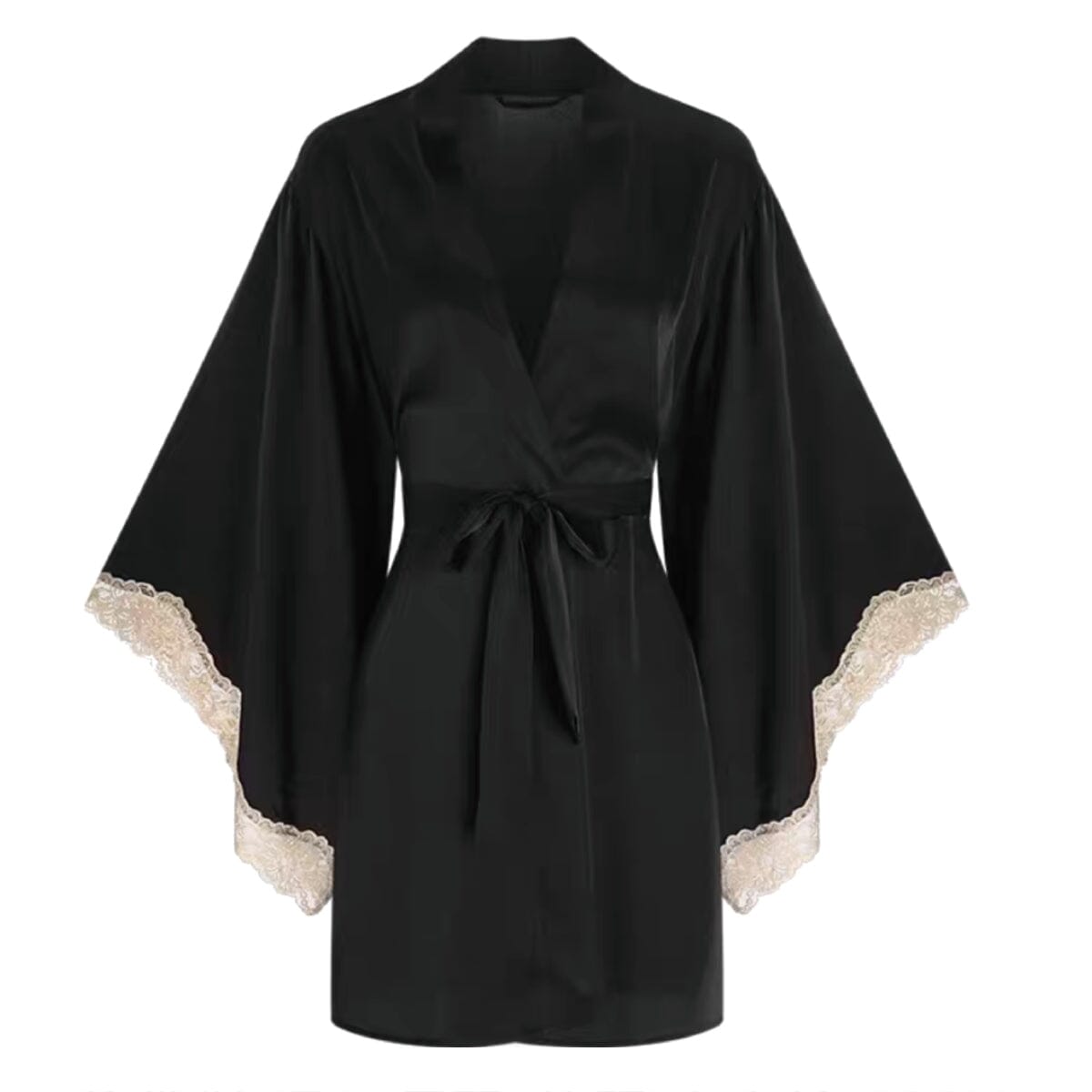 Avelane satin robe Intimates LOVEFREYA Free size Black 