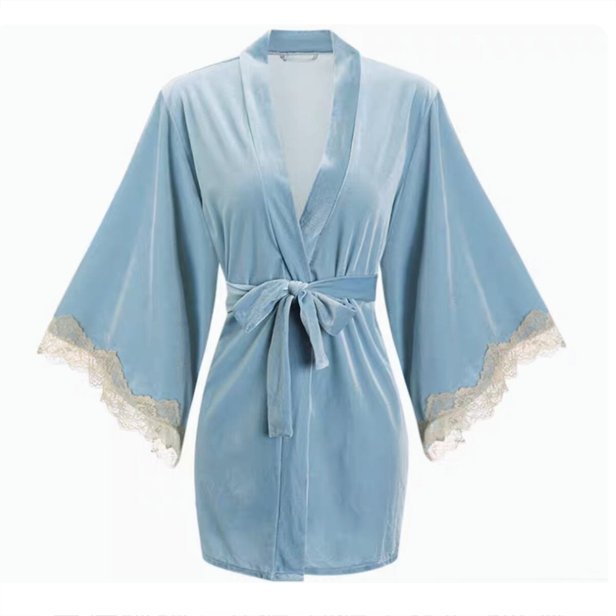 Avelane velvet robe LOVEFREYA Free size Skyblue Intimates