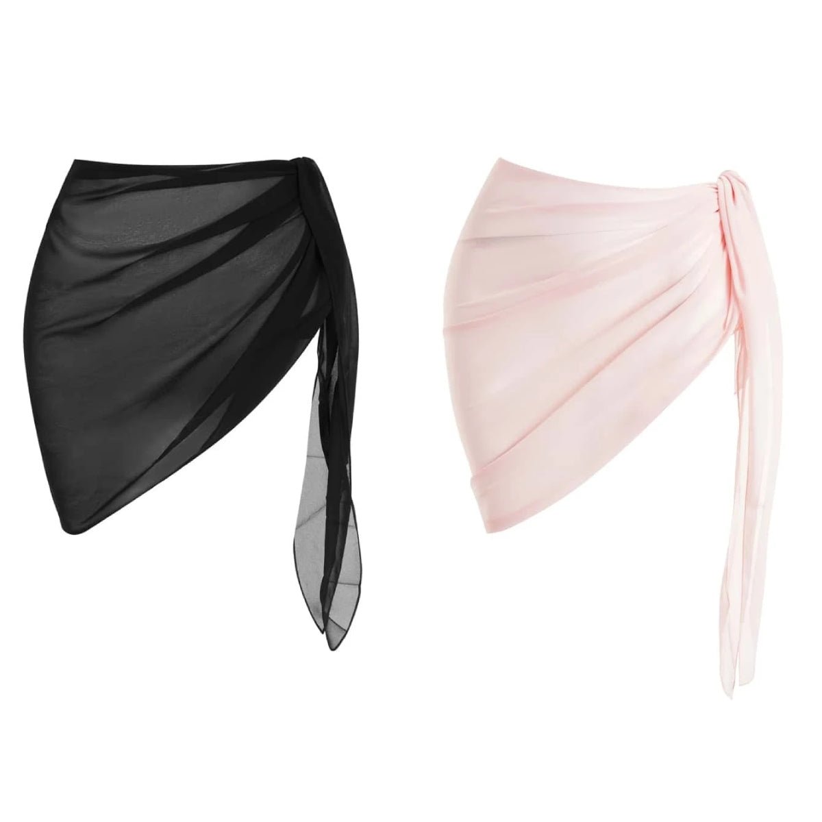 Beach side knot chiffon cover up LOVEFREYA Free size Lavender Bikini