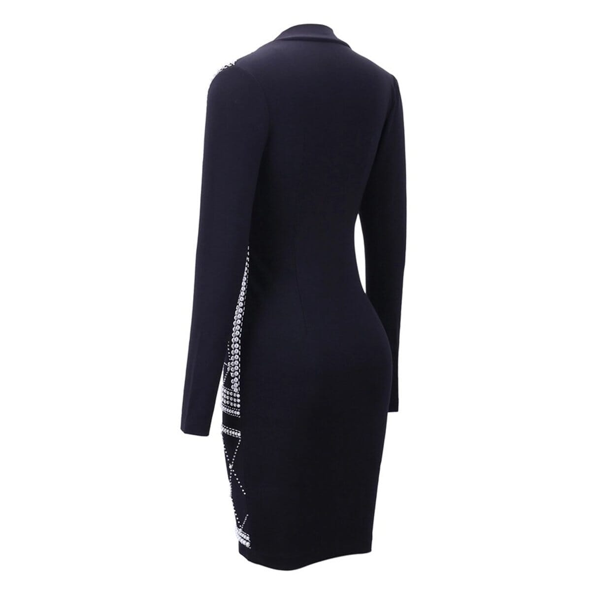 Biana long sleeve dress LOVEFREYA XS Black Dress