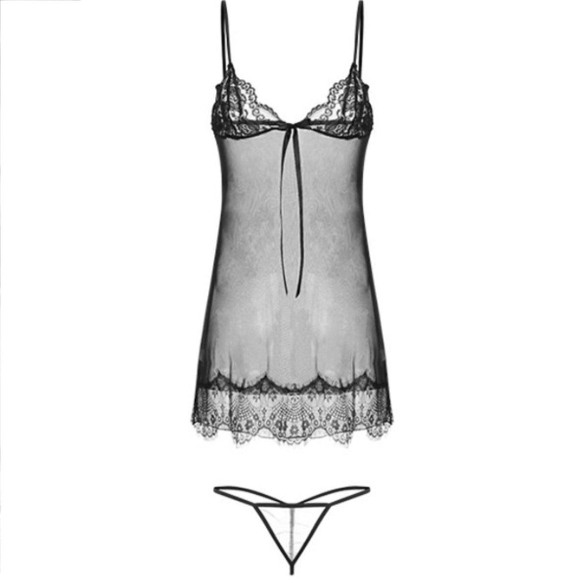 Casira mesh slip set LOVEFREYA Small Nude pink Intimates