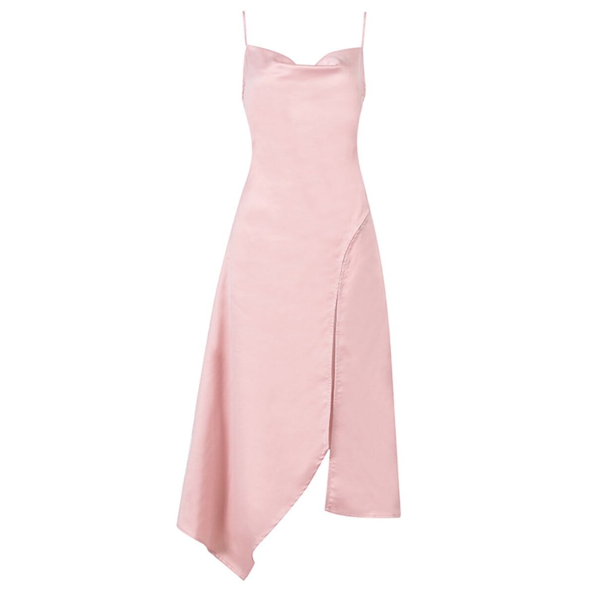 Chantelle satin dress LOVEFREYA XS Pink Dress