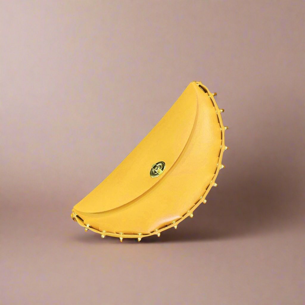 Clutch Luna LOVEFREYA Yellow Gold Bags