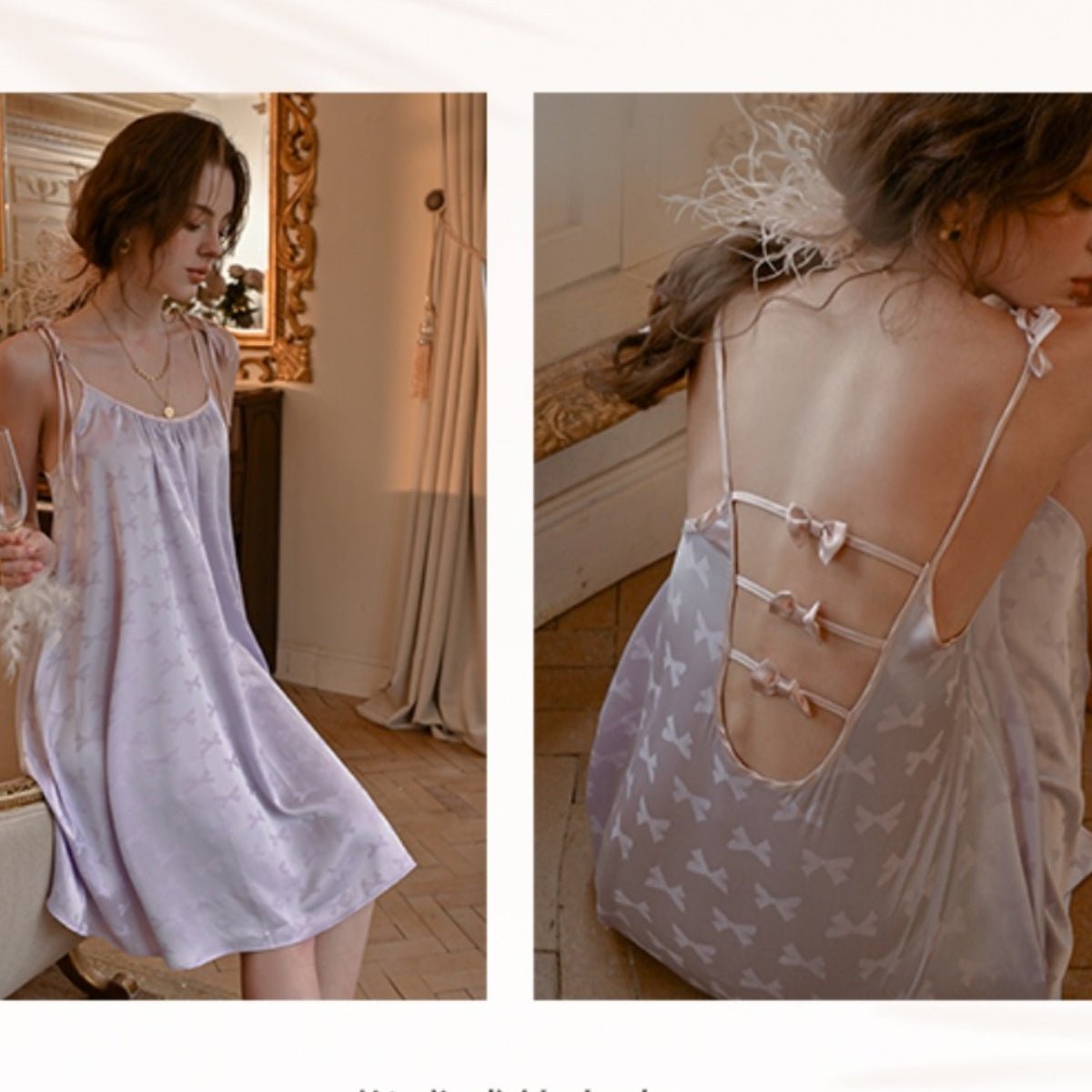 Lorrin midi satin slip LOVEFREYA Small White Intimates