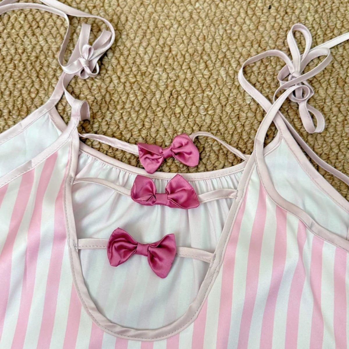 Lorrin midi satin slip LOVEFREYA Small L purple Intimates