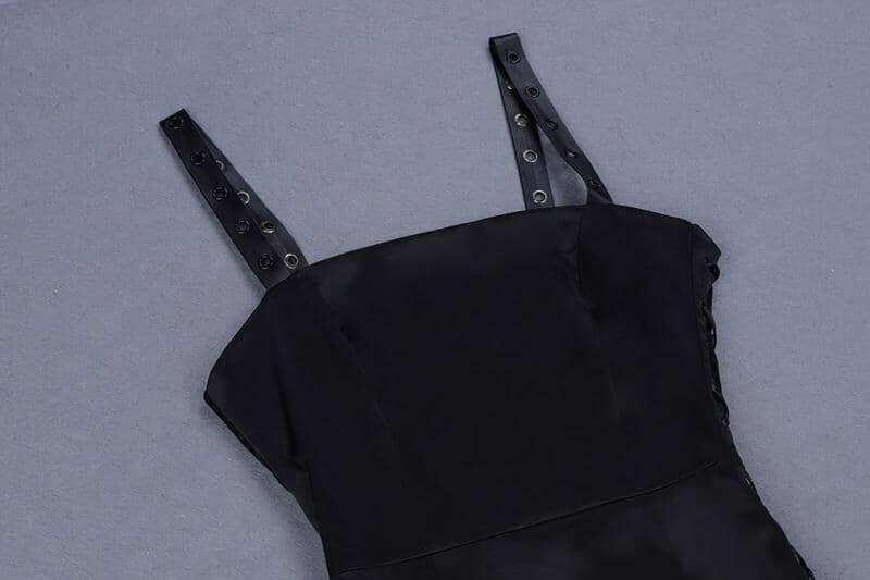 Marian satin dress LOVEFREYA XS Black Dress