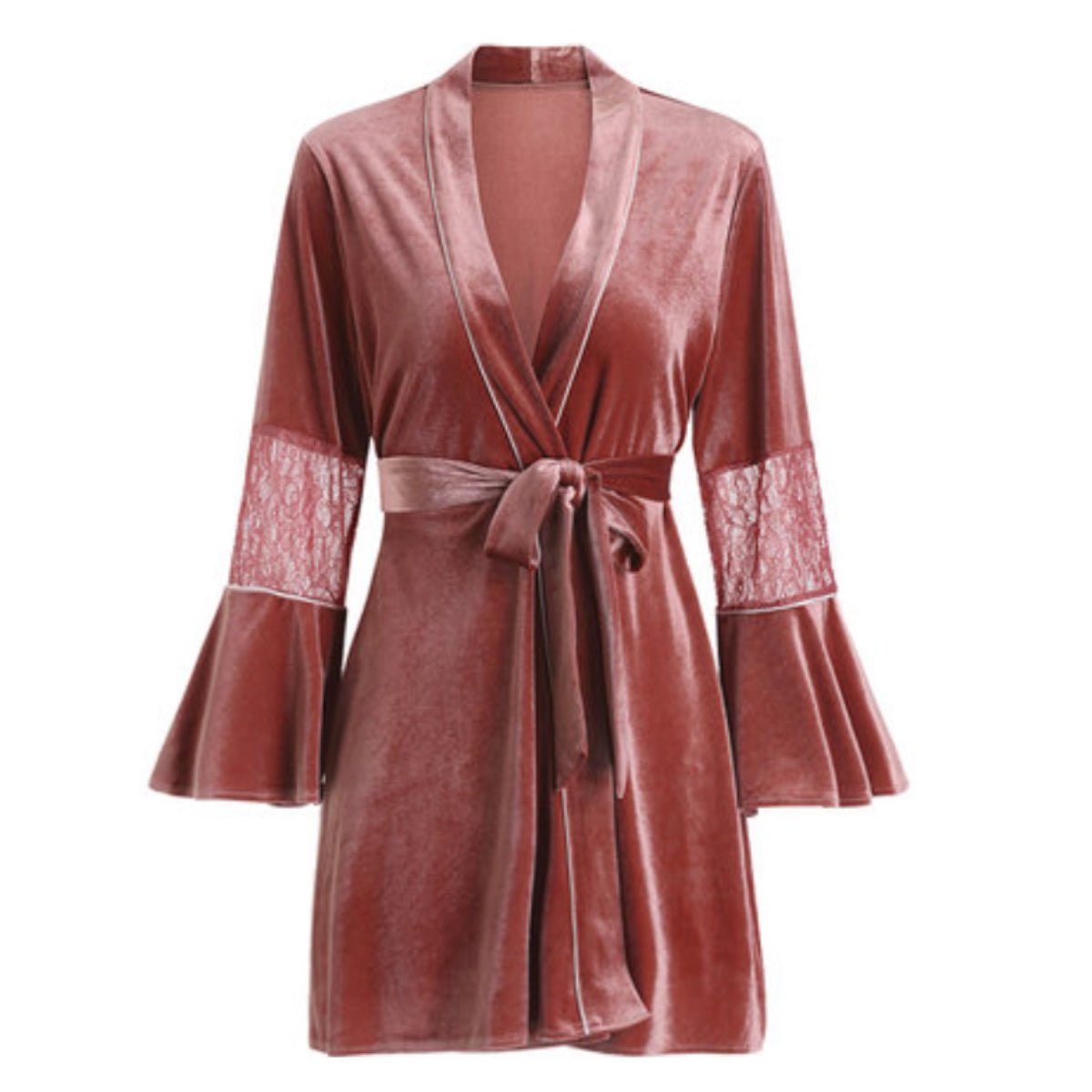 Pernilla velvet robe LOVEFREYA Free size Black Intimates