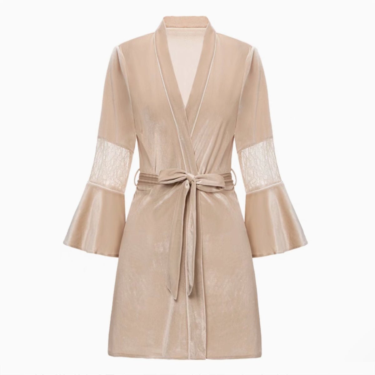 Pernilla velvet robe LOVEFREYA Free size Nude Intimates