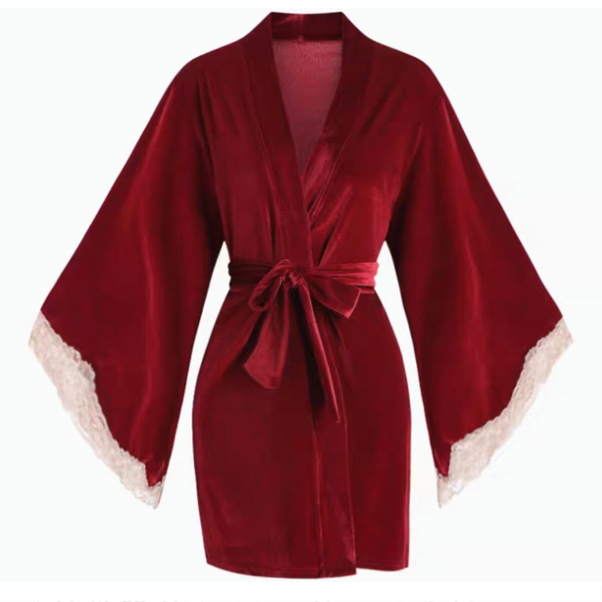 Avelane velvet robe Intimates LOVEFREYA Free size Wine Velvet