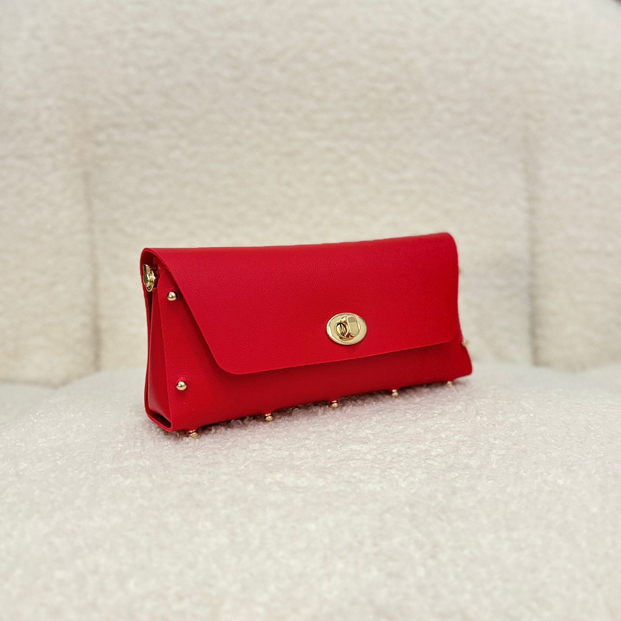 Janina daily clutch Bags LOVEFREYA Red Gold 