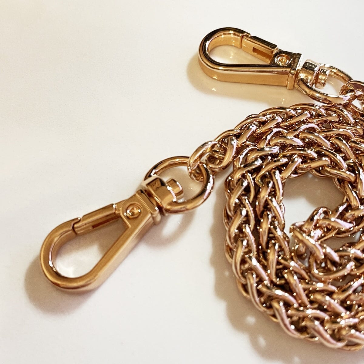 5mm plait weave metal chain Bags Accessories LOVEFREYA 