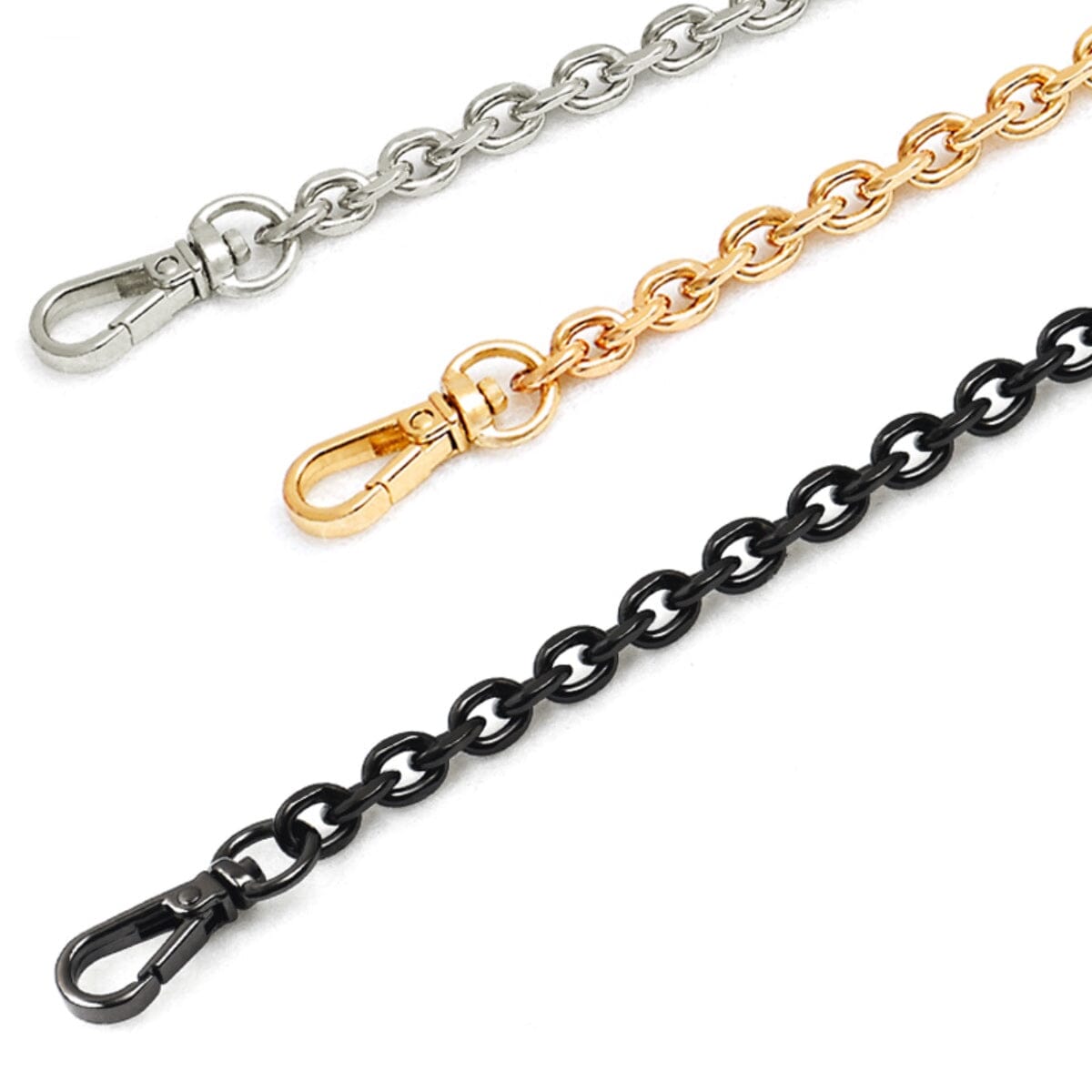 7mm interlock O-ring metal chain Bags Accessories LOVEFREYA 