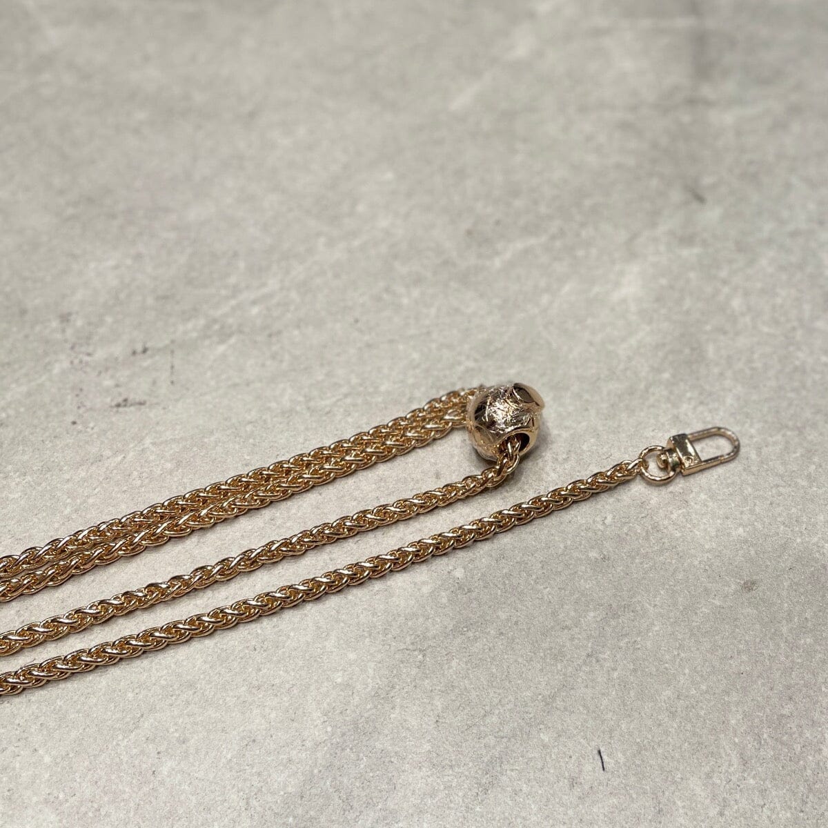Adjustable 5mm plait weave metal chain Bags Accessories LOVEFREYA 