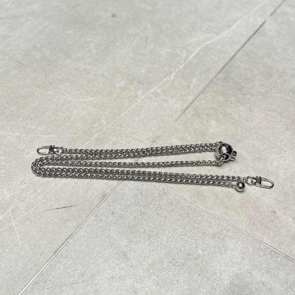 Adjustable 5mm plait weave metal chain Bags Accessories LOVEFREYA 