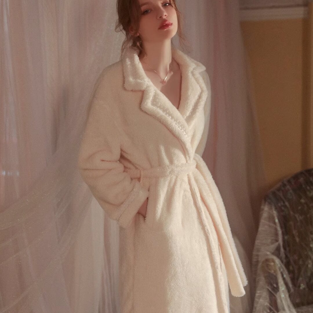 Eliza fleece robe Intimates LOVEFREYA 