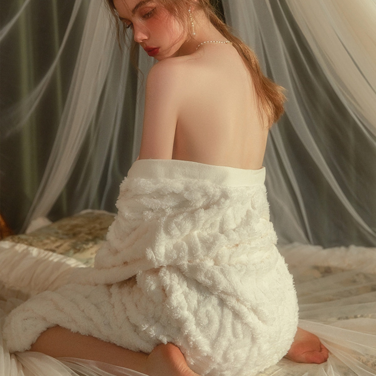 Flenny fleece robe Intimates LOVEFREYA 