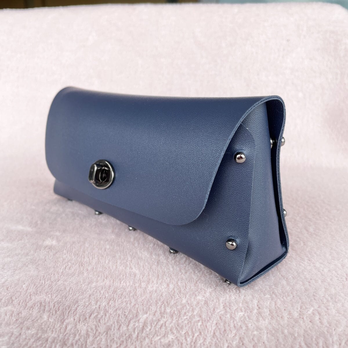 Janina daily clutch Bags LOVEFREYA Navy blue Gun metal 