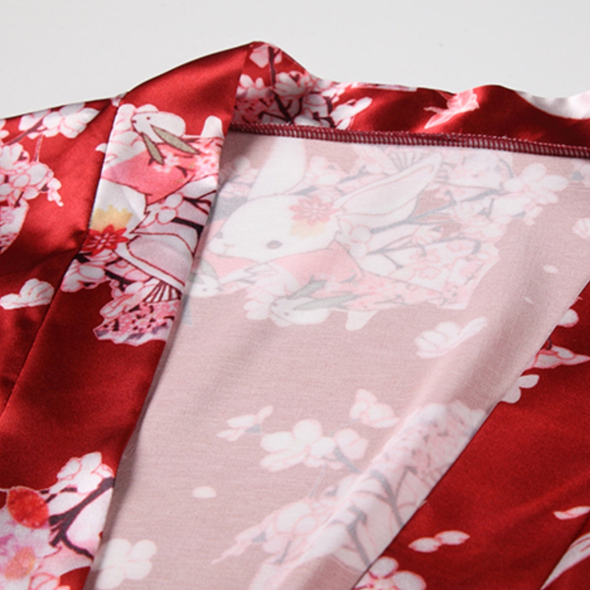 Kimono satin robe set Intimates LOVEFREYA 