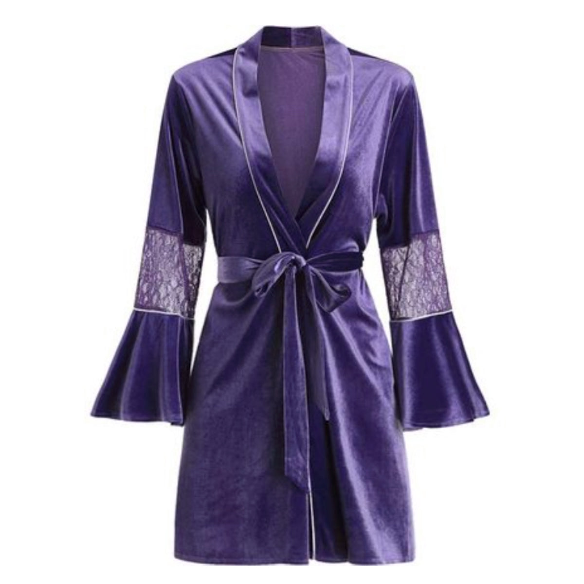 Pernilla velvet robe Intimates LOVEFREYA Free size Purple 