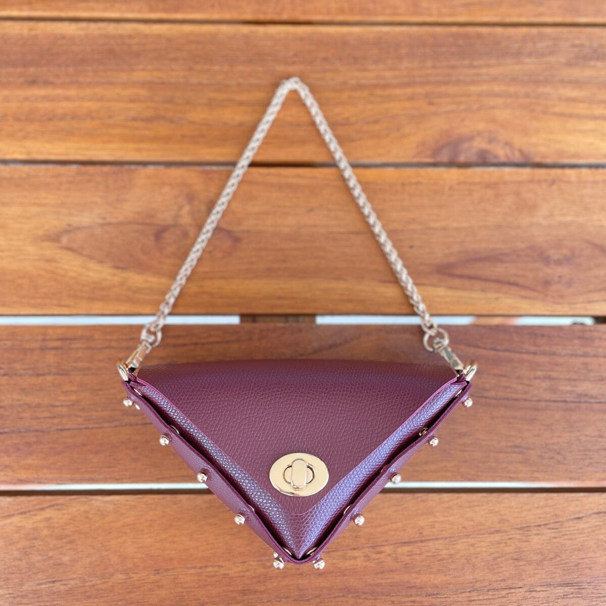 Petite triangle handcarry bag Bags LOVEFREYA 