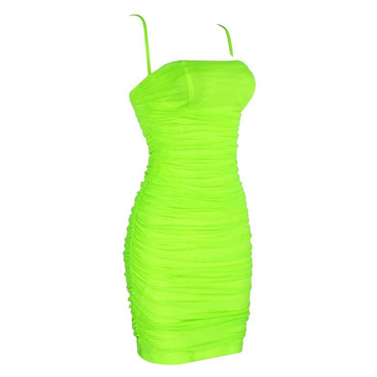 S*x bomb ruched dress Dress Lovefreya Pte Ltd XS Yellow 